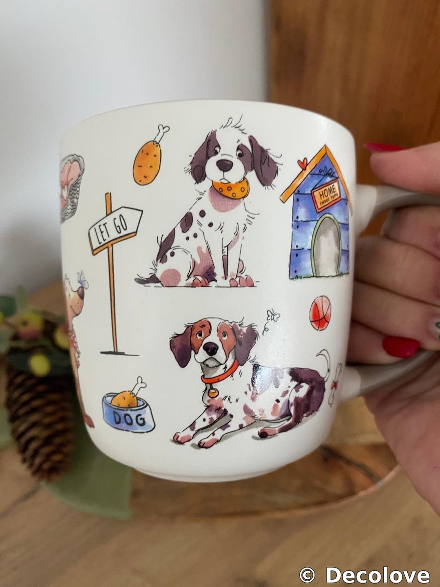 Taza ilustración perros · foto 2