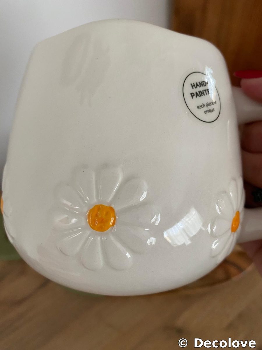Taza margaritas blanca Zara Home · foto 3