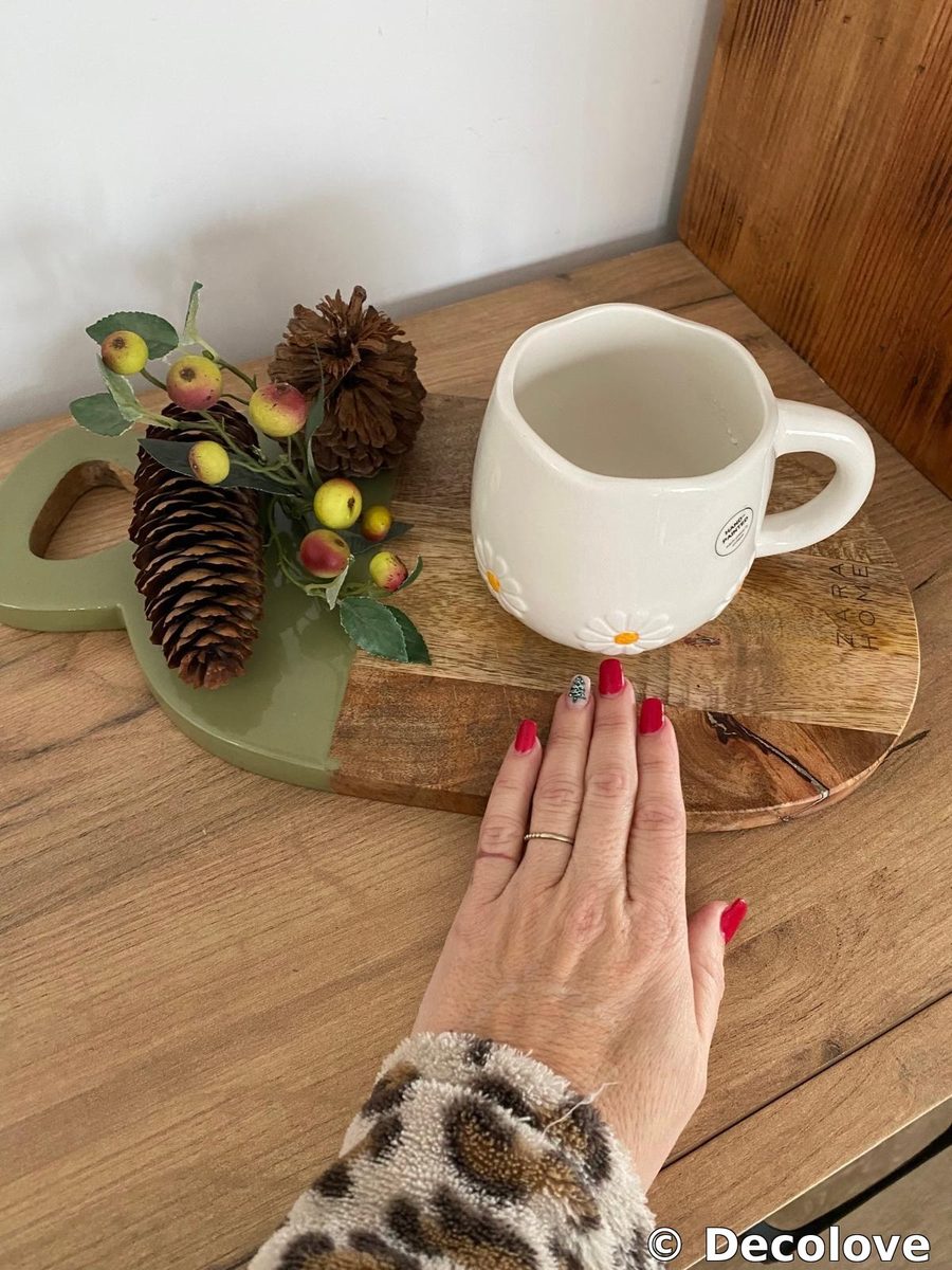 Taza margaritas blanca Zara Home · foto 4