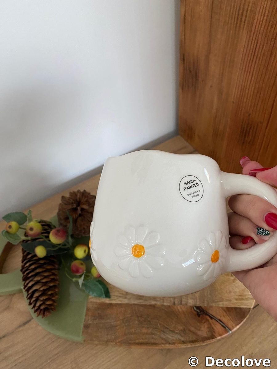 Taza margaritas blanca Zara Home · foto 5