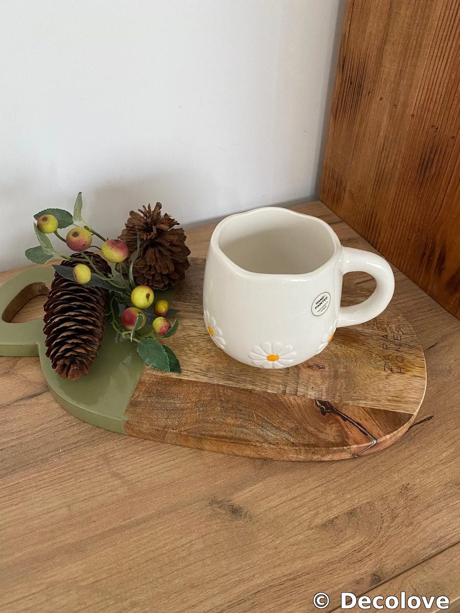 Taza margaritas blanca Zara Home · foto 6