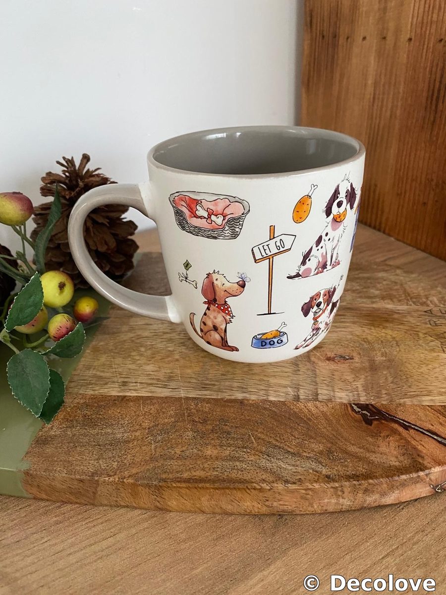 Taza ilustración perros · foto 5
