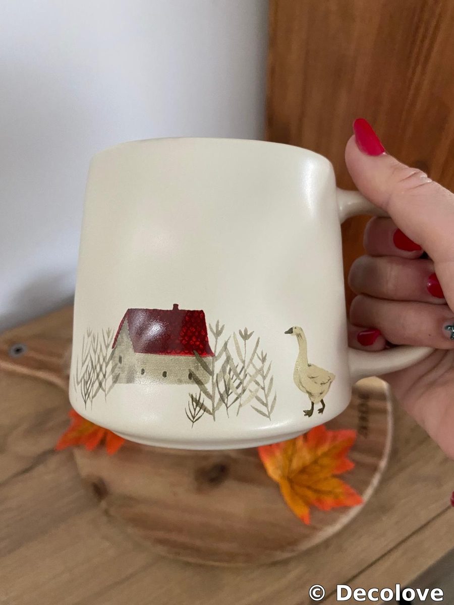 Taza casa y ganso otoño · foto 4