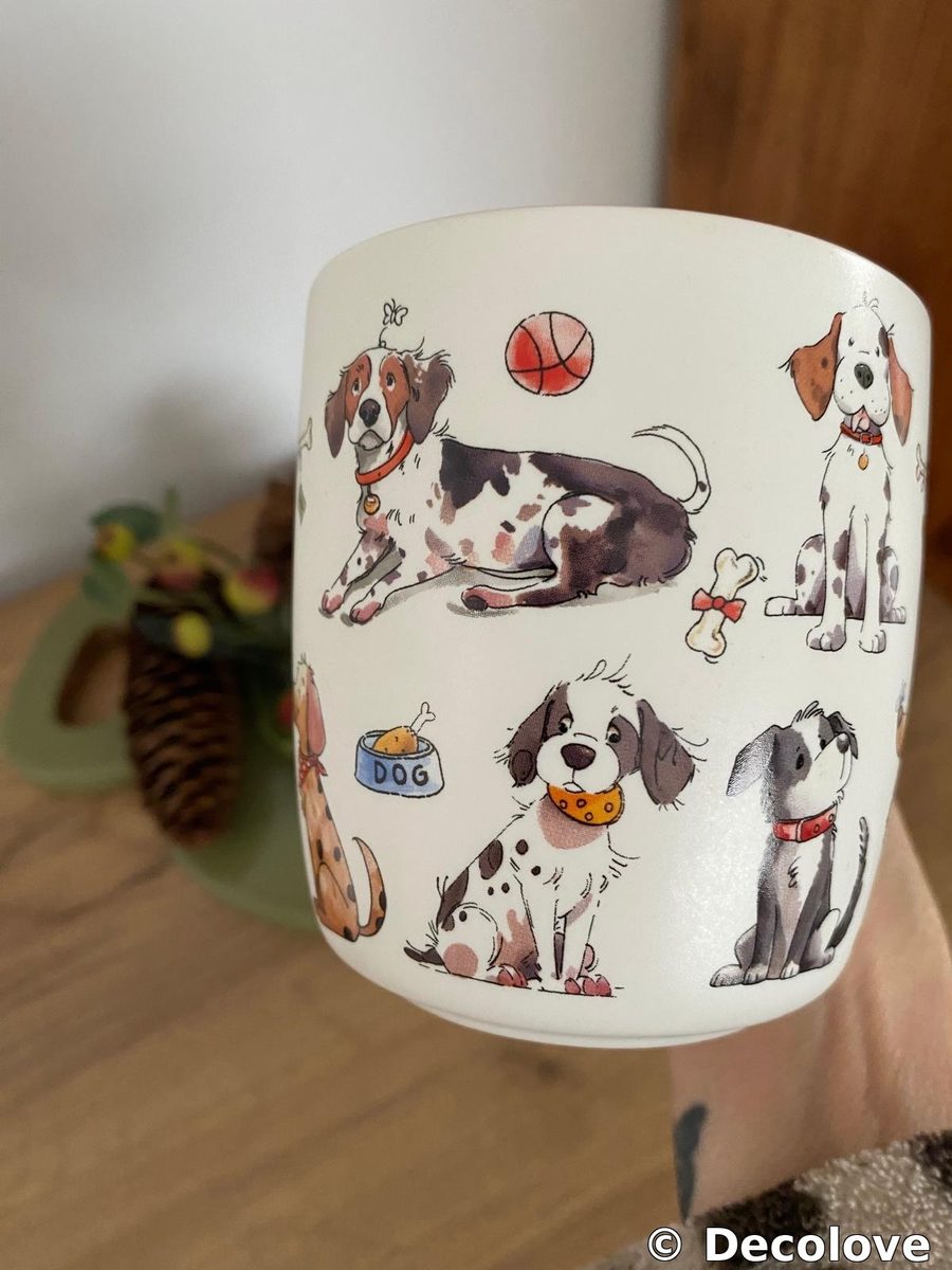 Taza ilustración perros · foto 6